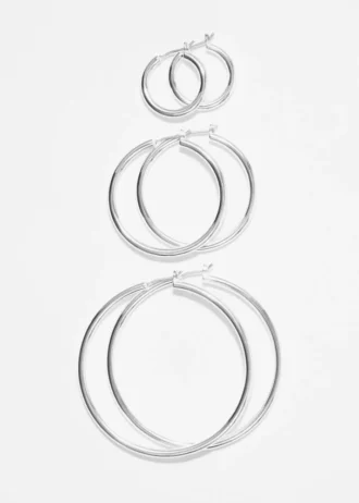 Hoop Earrings Set