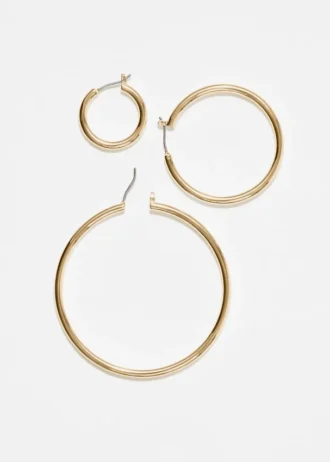 Hoop Earrings Set