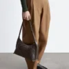 Interwoven Leather Crossbody Bag