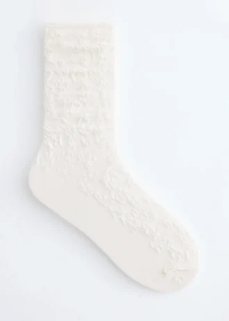 Jacquard Knit Socks