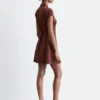 Jacquard Mini Shirt Dress