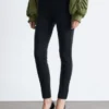 Jersey Pintuck Leggings