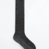 Knee-High Glitter Socks