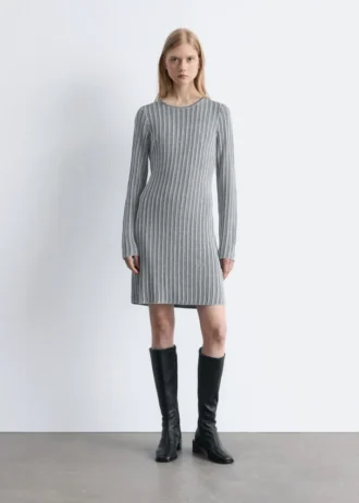 Knee-High Nappa Sock Boots