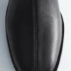 Knee-High Nappa Sock Boots