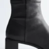 Knee-High Nappa Sock Boots