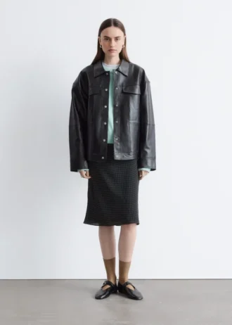 Knee-Length Slip Skirt