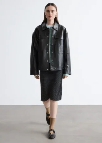 Knee-Length Slip Skirt
