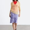 Knee-Length Slip Skirt