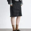 Knee-Length Slip Skirt