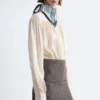 Knee-Length Slip Skirt