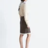 Knee-Length Slip Skirt