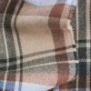 Knee-Length Tartan Wrap Skirt