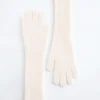 Knitted Brushed Cashmere Gloves