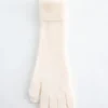 Knitted Brushed Cashmere Gloves