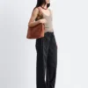 Knitted Scoop-Neck Tank Top