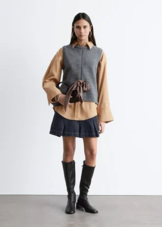 Knitted Sweater Vest
