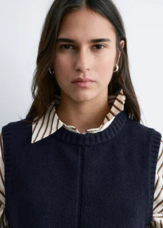 Knitted Sweater Vest