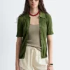 Lace-Panel Jacquard Mini Shorts