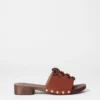 Lace-Up Clog Sandals