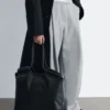 Large Leather Tote Bag