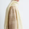 Large Mohair-Blend Scarf