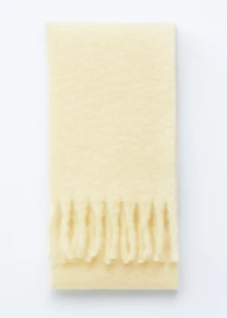 Large Mohair-Blend Scarf