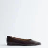 Leather Ballet Flats