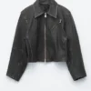 Leather Biker Jacket