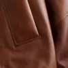 Leather Bomber Jacket