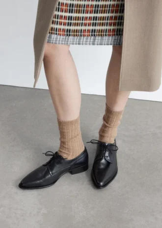 Leather Derby Shoes