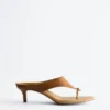 Leather Kitten Heels