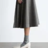Leather Loafer Pumps