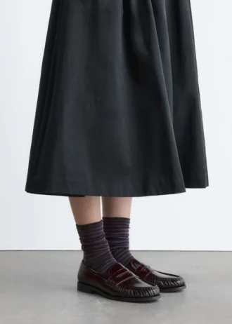 Leather Penny Loafers