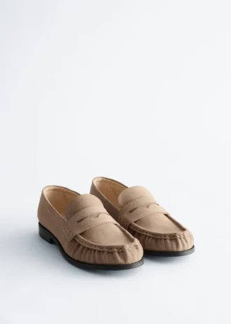 Leather Penny Loafers