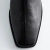 Leather Sock Boots