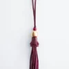 Leather Tassel Bag Charm