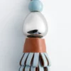Leather Tassel Bag Charm