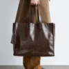 Leather Tote Bag