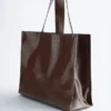 Leather Tote Bag