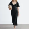 Linen Midi Dress