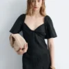 Linen Midi Dress