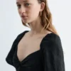Linen Midi Dress