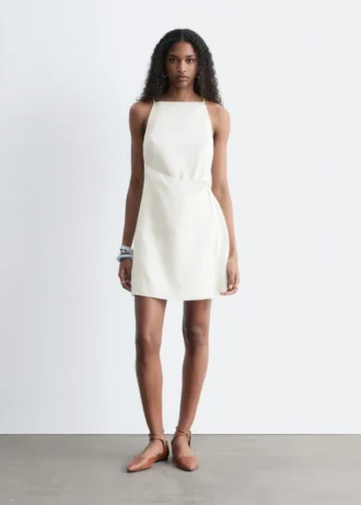 Linen Mini Dress