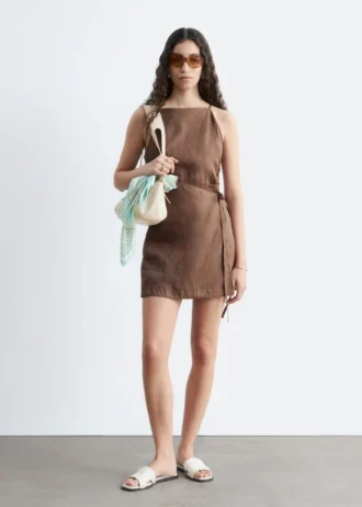 Linen Mini Dress