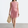 Linen Mini Dress