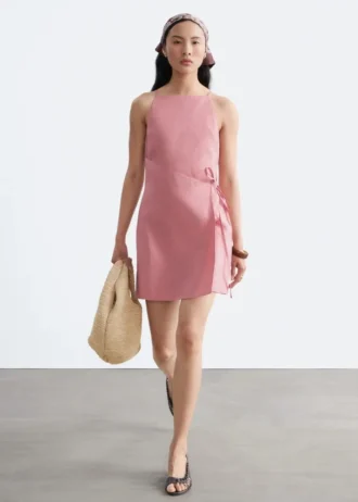 Linen Mini Dress