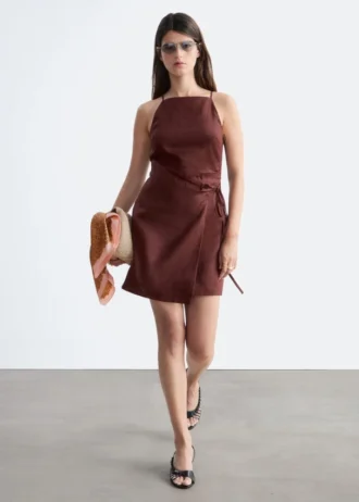 Linen Mini Dress
