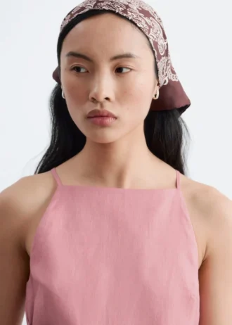 Linen Mini Dress