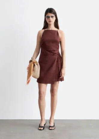 Linen Mini Dress